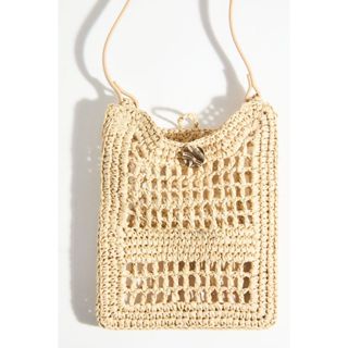 H&M(เอชแอนด์เอ็ม) กระเป๋าโทรศัพท์ทรงสานหวาย ผู้หญิง 1322705_…