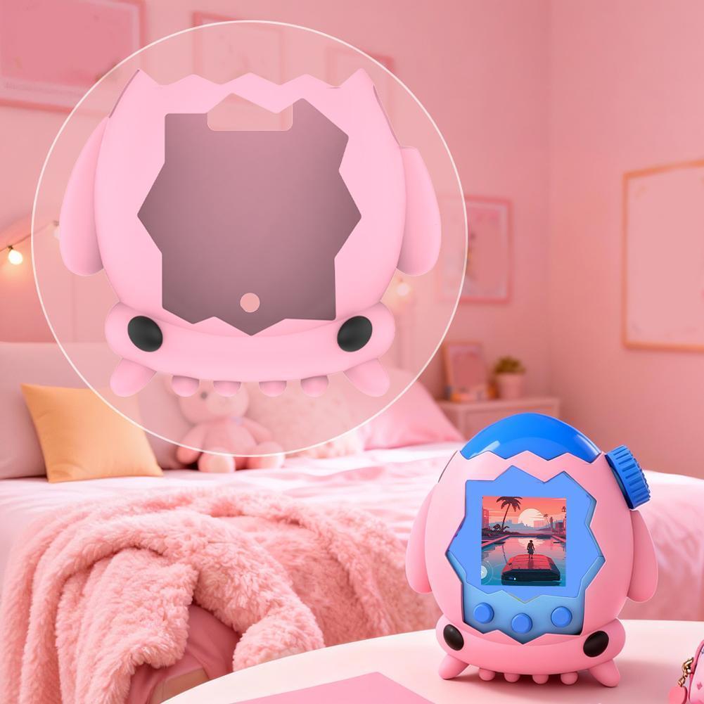 เคสป้องกัน Tamagotchi Paradise เคสซิลิโคนพร้อมสายคล้องพกพา กันน้ํากันกระแทก Z6f5