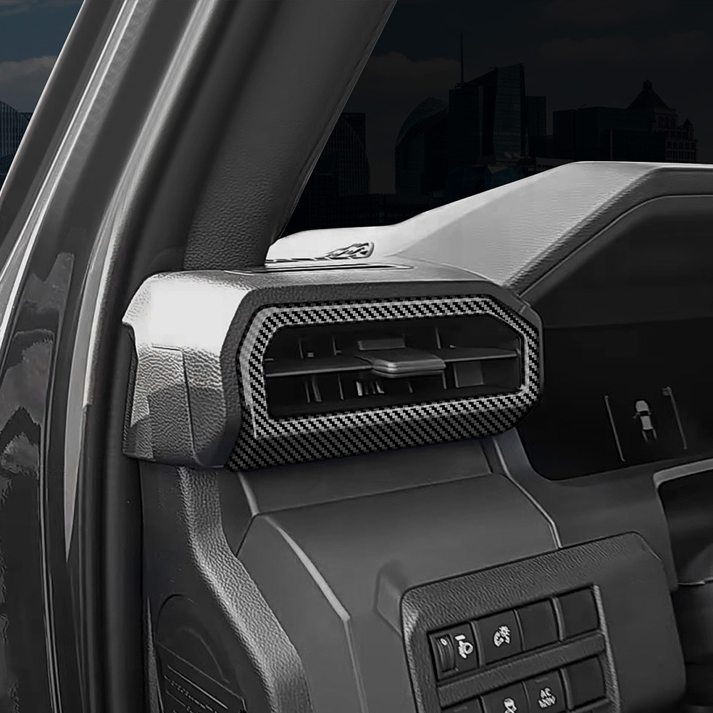 เหมาะสําหรับ 24ToyotaTACOMA ซ้ายขวาเครื่องปรับอากาศ Air Outlet Trim Tacoma Air Outlet กรอบตกแต่งเฉพา