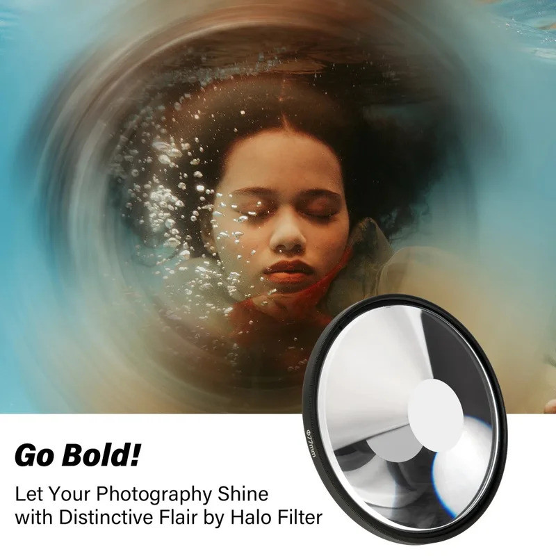 Prism Halo FX Lens Filter ผลพิเศษ Glass Filter เลนส์ถ่ายภาพและอุปกรณ์เสริม Filter สําหรับยิง A ภาพยน