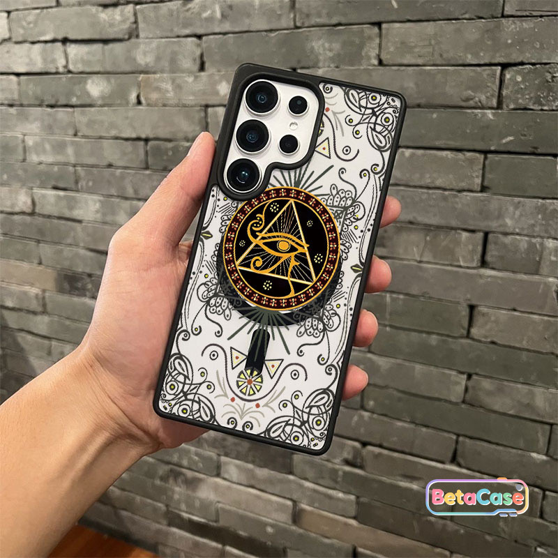 เคสแม่เหล็ก Samsung ลายโทเทมดวงตาแห่งห้วงเหว S26 S26U S26PLUS S25PLUS S25U S24U S23 S23U S22U