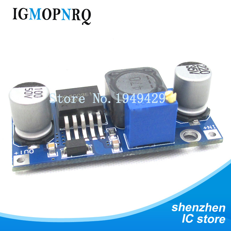 1 ชิ้น XL6009 DC-DC ปรับ Step-up buck boost Power Converter โมดูลบอร์ด