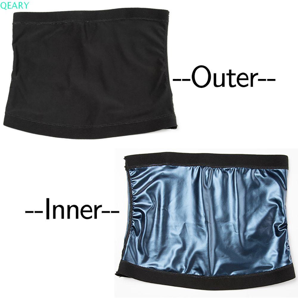QEARY เข็มขัดรัดหน้าท้อง Sweat Trimmer เข็มขัดกีฬา Belly Shapewear เทรนเนอร์เอวรัดตัว