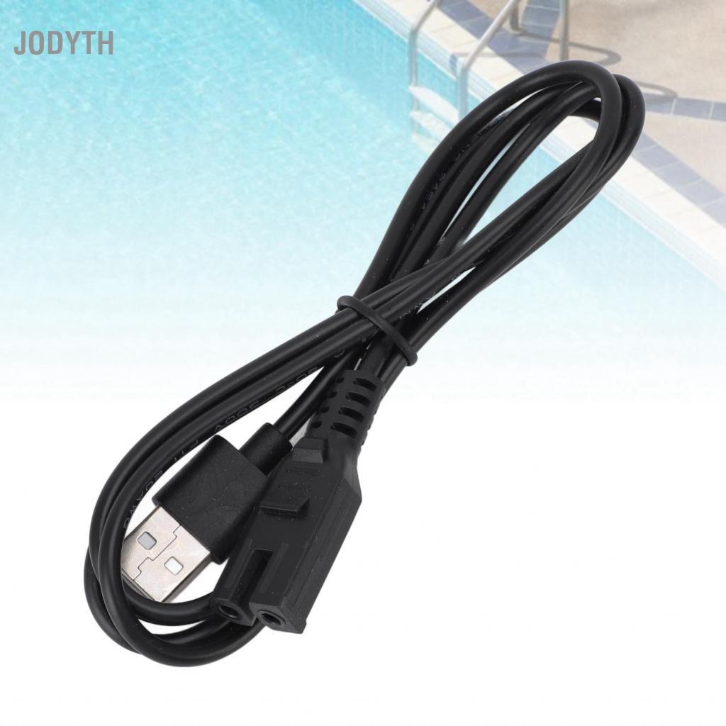 Jodyth Jodyth สระว่ายน้ำสูญญากาศสายชาร์จ PVC Fast USB สำหรับ 28620 28620E CL1704 ชาร์จมือถือ