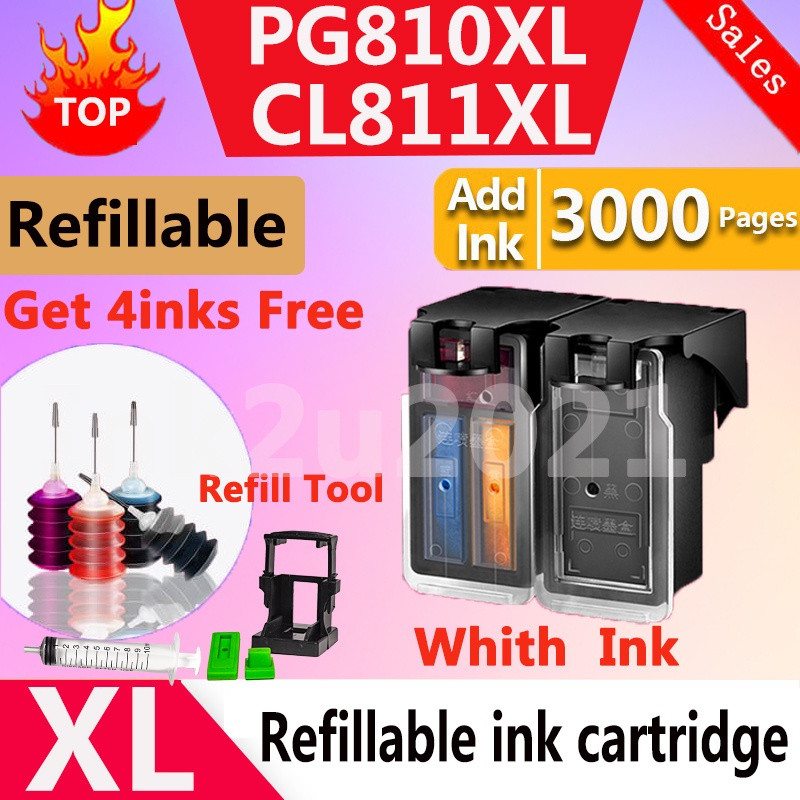 Canon 810XL/810 811 Canon 810 ตลับหมึก Canon 811/811XL ตลับหมึกสําหรับ MX416 MX426 MP287