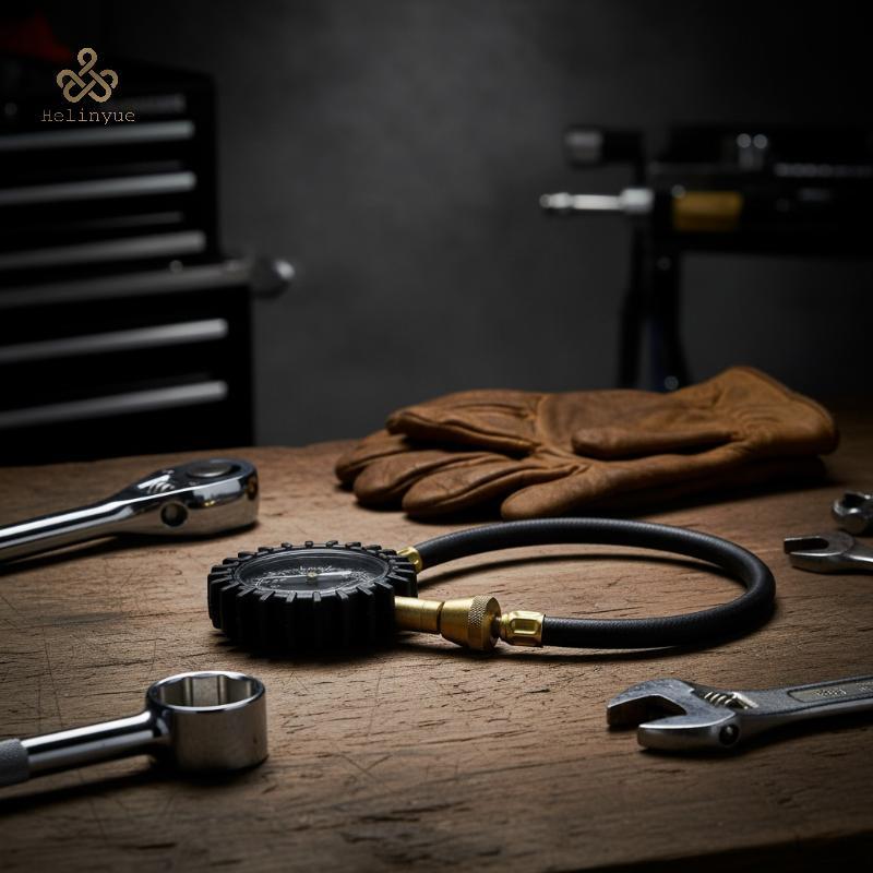 HELINYUE ความดันยางอัตโนมัติ Manometer 75Psi Rapid Deflator เครื่องมือสําหรับการวัดที่แม่นยํา Offroa