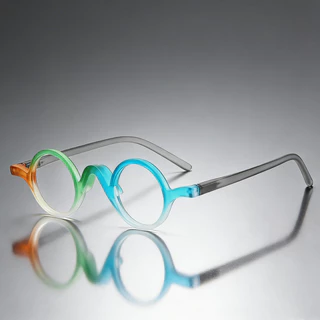 Unisex Retro Round-Frame Blue Light Blocking แว่นตาอ่านหนังสือ 2026 มาใหม่ล่าสุด High-Definition แฟชั่นแว่นตาอ่านหนังสือ +4.0
