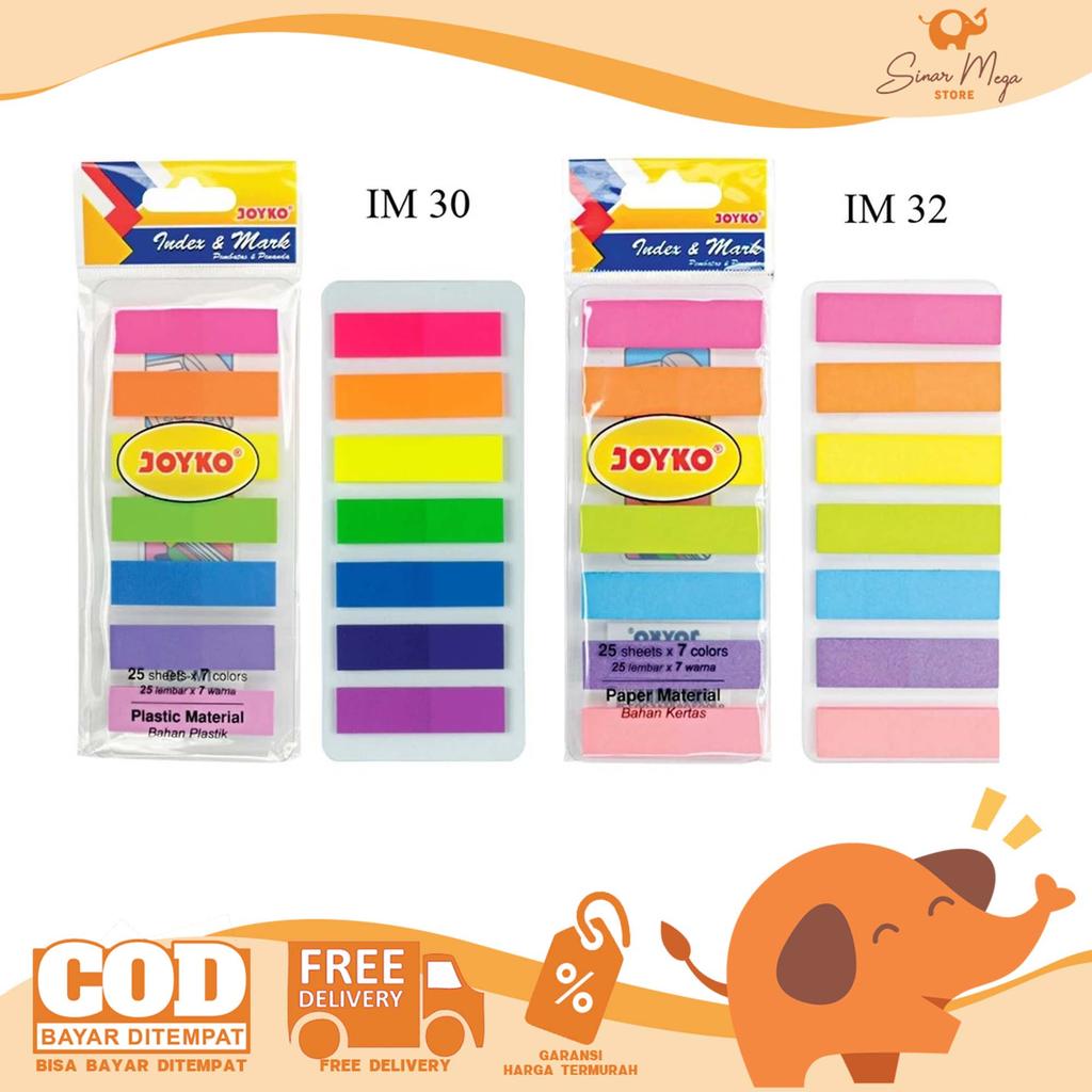 Joyko Index & Mark Marker IM-32 IM-30 / ที่คั่นหนังสือราคาถูก