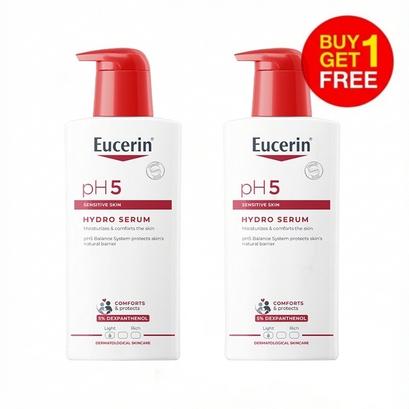 (ซื้อ 1 แถม 1) SENSITIVE SKIN HYDRO SERUM 400 ML Body Serum for Body Skin Care สูตรเข้มข้น ซึมซาบเร็ว บํารุง