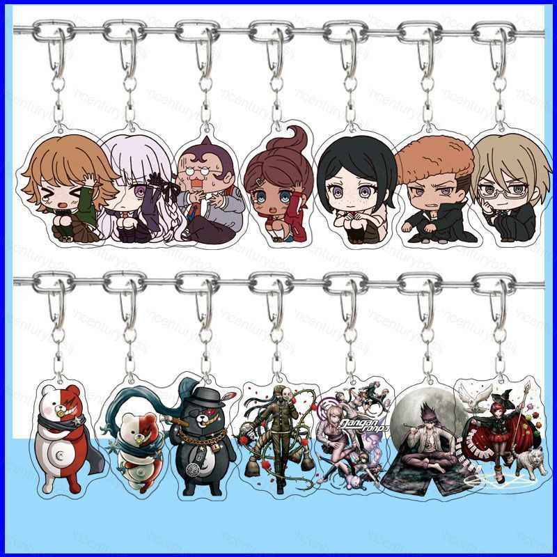 G2P Danganronpa Togami Byakuya อะคริลิคพวงกุญแจจี้กระเป๋าเป้สะพายหลังอุปกรณ์เสริมอะนิเมะ Periphery P
