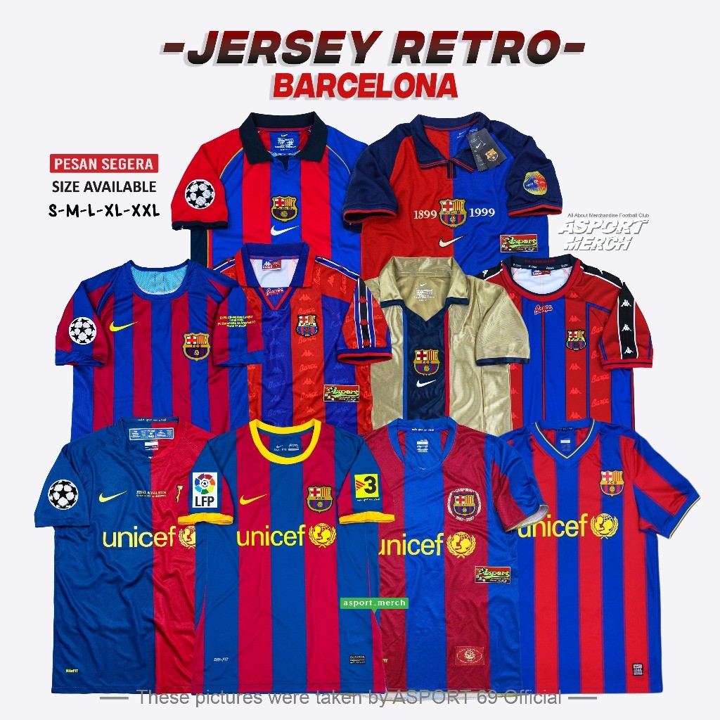 BARCELONA RETRO COLLECTION 1996 2015