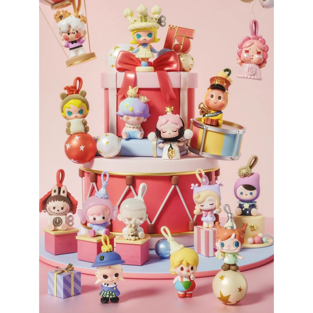 Popmart 15th Anniversary Series POP BEAN Celebrating the Moment