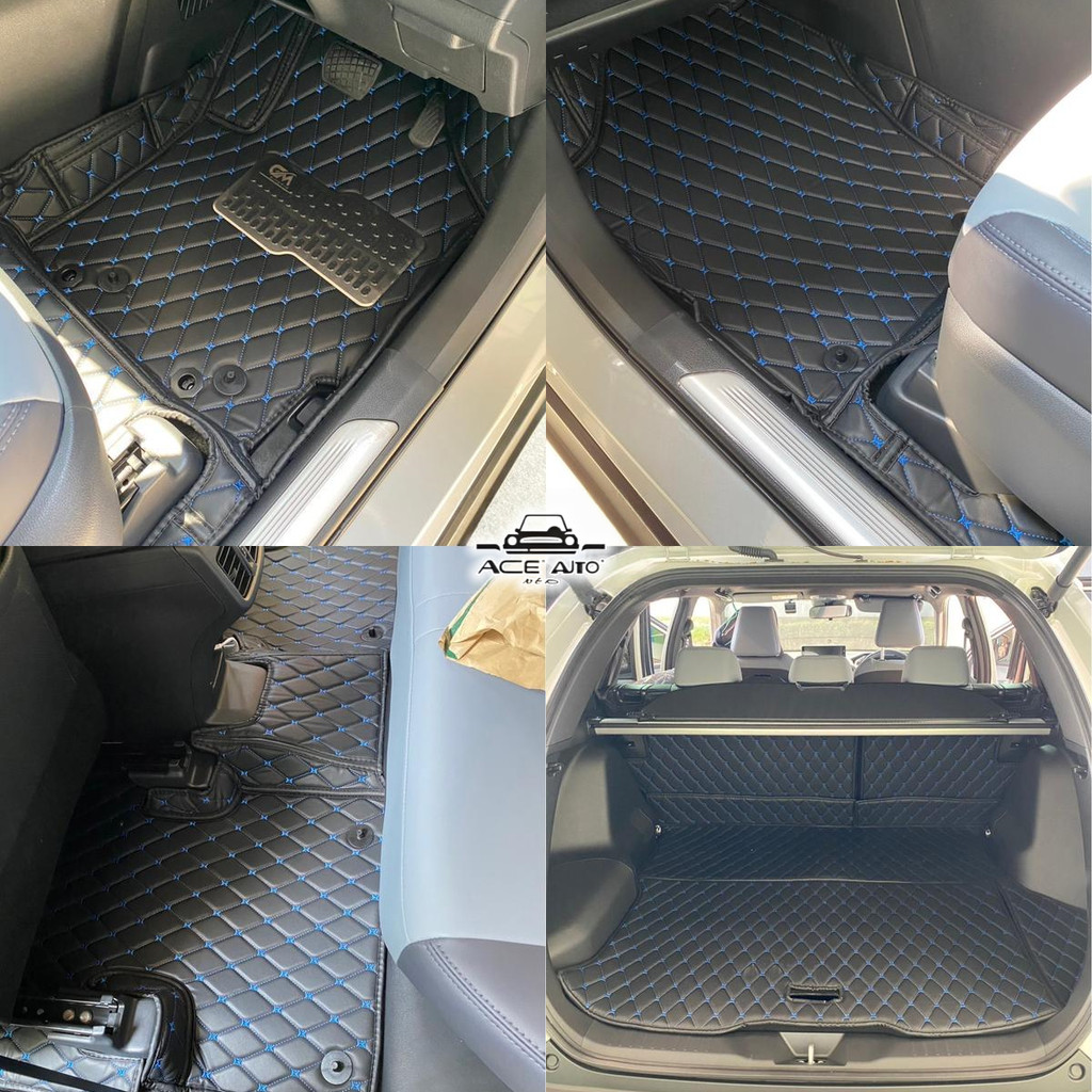 TOYOTA YARIS CROSS HEV  ปี2023-2025พรมรถ พรมกันลื่น พรมในรถยนต์ พรม พรมดักฝุ่น พรมปูพื้น เข้ารูป - รูปที่ 7