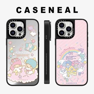 Drop proof CASENEALเคสโทรศัพท์สําหรับiPhone 17ProMax 17pro 17 air 16promax 16 15promax 15 14promax 13 13promax hard Case Little Twin Stars 12PromaxกรณีiPhone 11กรณีคุณภาพสูง