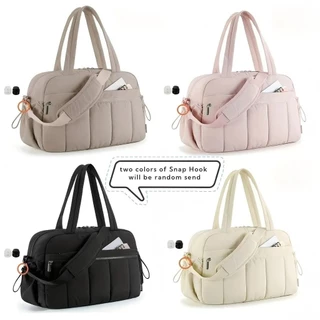 Travel bag กระเป๋าสะพายข้าง กระเป๋าเดินทางแบบดัฟเฟิล กันน้ำ นุ่มนวล แฟชั่น การเดินทางท่องเที่ยว กันน้ำ