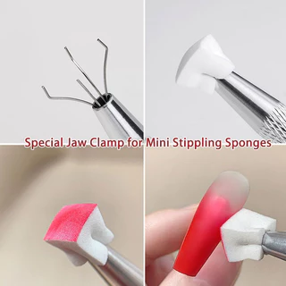 UYIKE Nail Art Stamping Sponge Multi-spec High-density Bagged Tofu Block Claw Clip Small Square Nail Puff