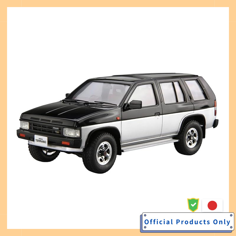 AOSHIMA The Model Car 1/24 Nissan D21 Terrano V6-3000 R3M '91 Plastic Model Kit