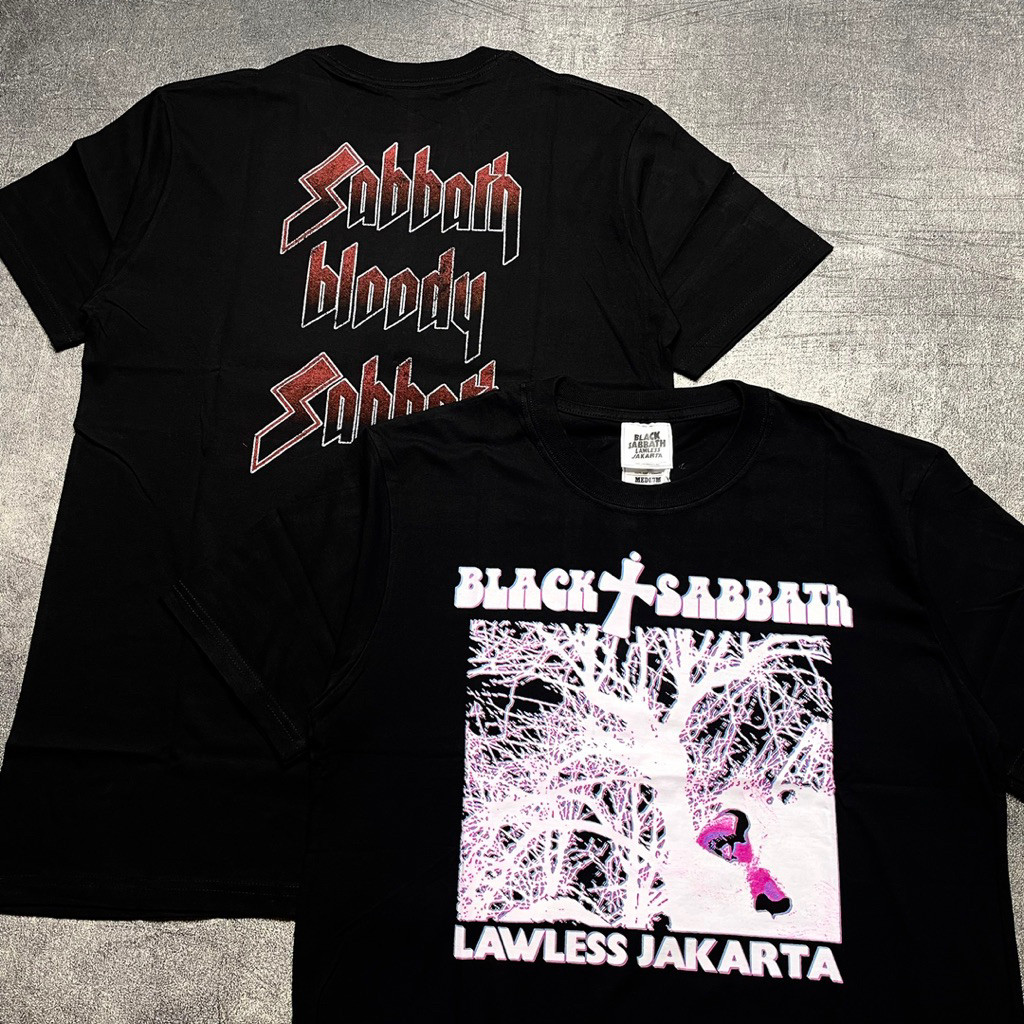 เสื้อยืด BLACK SABBATH X LAWLESS - SABBATH BLOODY SABBATH