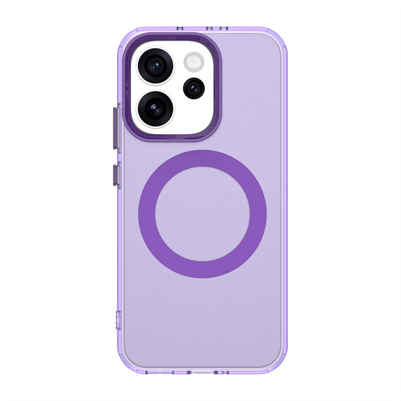 ปลอกแม่เหล็กสีสันสดใสสําหรับ OPPO Reno 15 14 Pro Max F OPPOReno15 ProMax 15F 5G Matte ใสเคสโทรศัพท์กันกระแทกพลาสติกแข็งฝาหลัง ราคา ถูกที่สุด ดีลบีเคเค แกลเลอรีภาพที่ 6