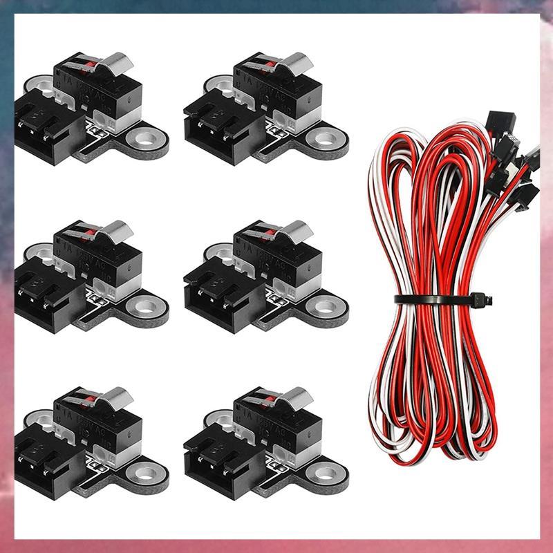 6PCS Mini Limit Switches พร้อม 1M 3 Pin สําหรับ 3018-PROVer/3018-MX3/3018-PROVer