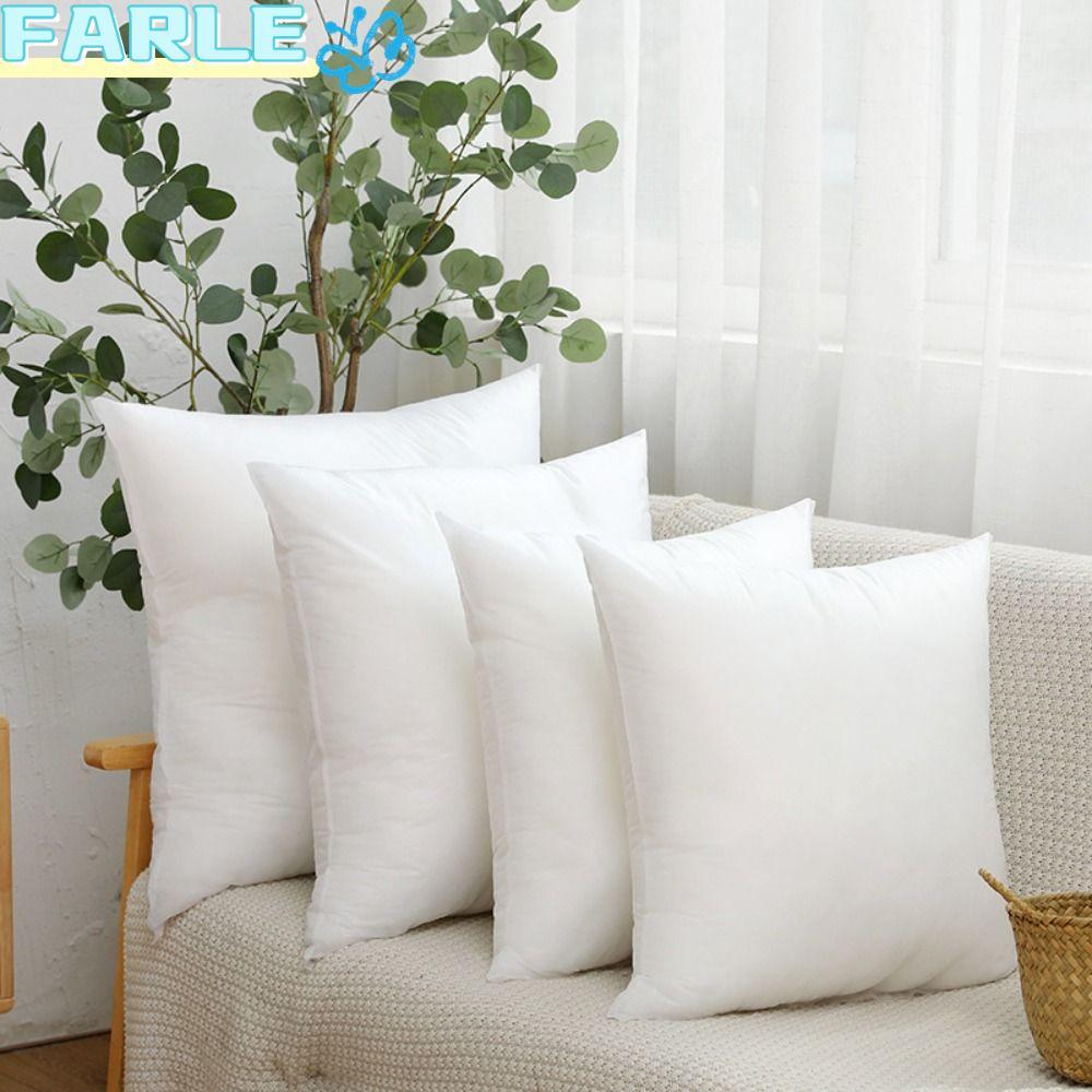 FARL โยนหมอนแทรก,ผ้าฝ้ายเบาะหมอนสี่เหลี่ยม Stuffer, หมอนตกแต่ง Core Bed