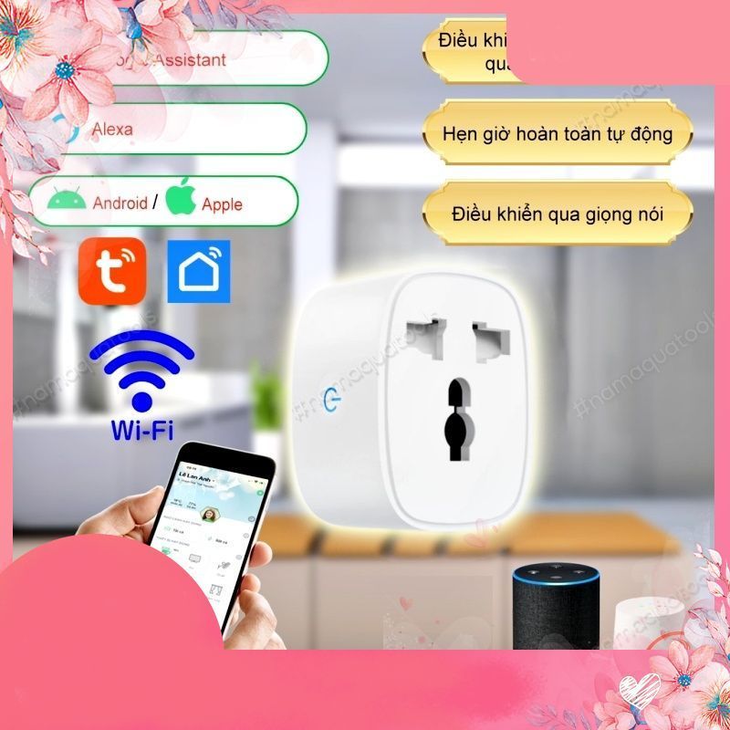 Timmer Wifi SMART PLUG 16A | Smart Timer Socket - Timer, Wifi Control, Bluetooth, 3G .น้ํา
