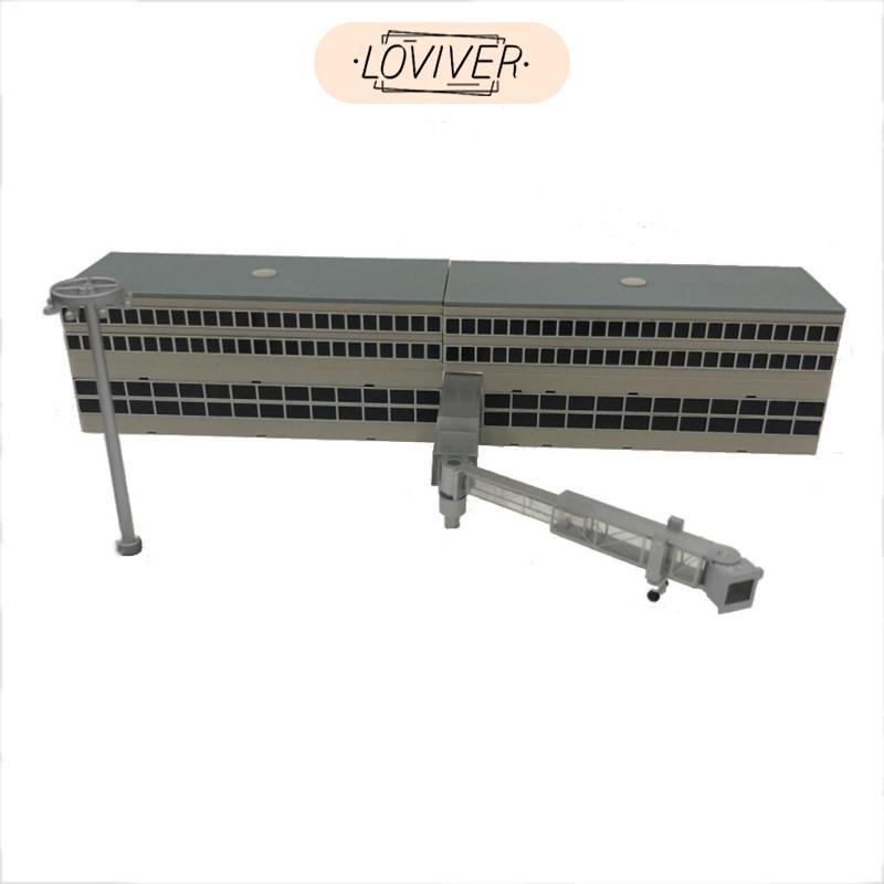 1:400 Scale จําลองสนามบินผู้โดยสารสะพาน Art.-Nr005 รูปแบบชุดเค้าโครง