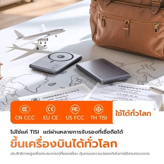 UNEED Mini Powerbank แบตสํารอง Magnetic 12000/6000mAh Qi2+CCC พาวเวอร์แบงไร้สาย พาวเวอร์แบงค์