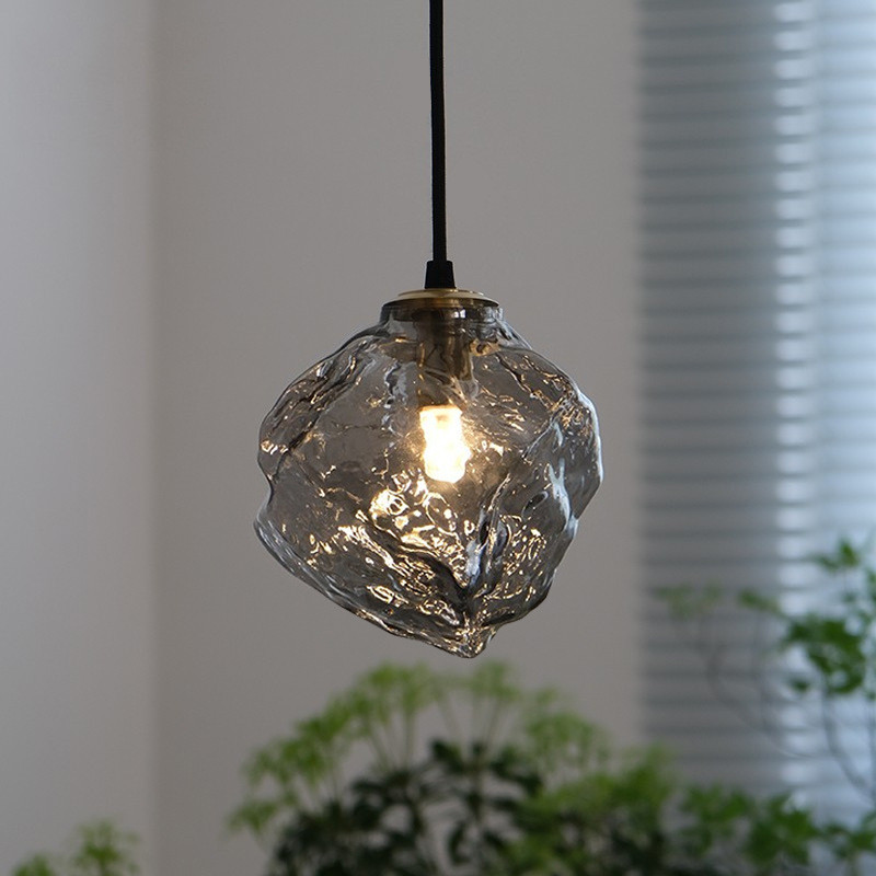 Nordic Creative Lava Ice Cube Wall Lamp Simple Restaurant Bar Bedroom Bedside Lamp Retro Hotel Corri