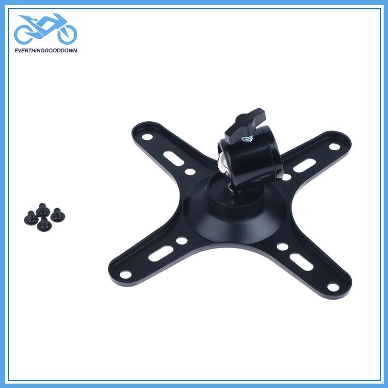 EVER 1 ชุดแบบพกพา Monitor Mounting Bracket แผ่น VESA 1/4 นิ้วสกรูรูถึง 100x100 มม.75x75 มม.M4 สกรูชุ