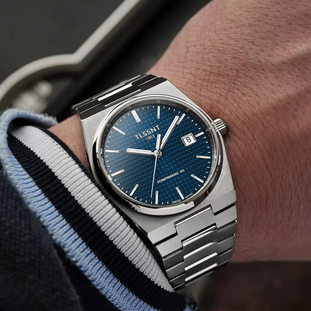 Tianjia Swiss Super Player PRX อัตโนมัตินาฬิกาผู้ชายส่องสว่างกันน้ําปลอมนาฬิกาผู้ชายขายส่งการจัดส่ง 