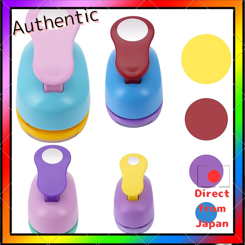 4 pieces Craft Punch Hole Punch Craft Punch Handmade Creation Tool Paper Punch Mini Craft Punch Pape