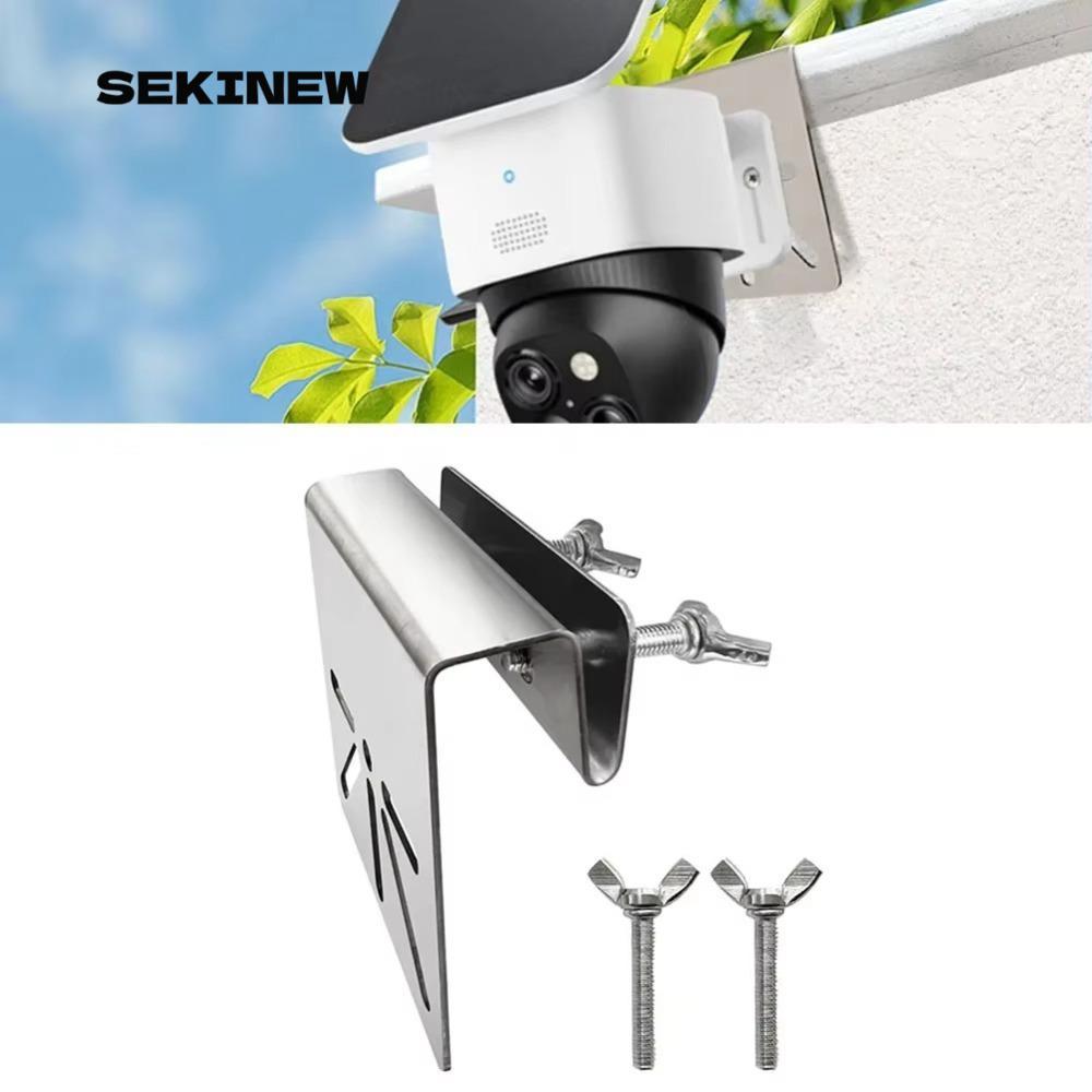 SEKINEW Gutter Bracket, Wall Mount Gutter Wall Mount Bracket, Raingutter Bracket Channel Mount Metal