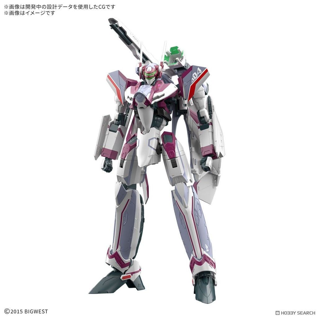[Bandai] HG 1/100 VF-31C Siegfried Miraji Machine Macross Assembly Model