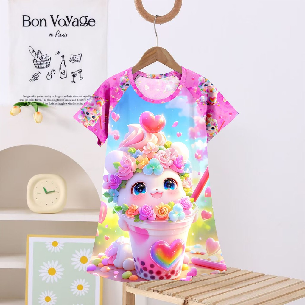 ชุดนอนฤดูร้อน สไตล์เจ้าหญิงและแม่มด สำหรับสาวๆ - รูปที่ 3