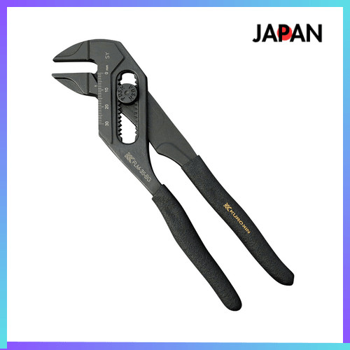 ฟูจิยะ (Fujiya) ปากกาจับแรงดัน รุ่นสีดำทอง ความยาว 183 มม. เปิดสูงสุด 35 มม. FLM-35-BG