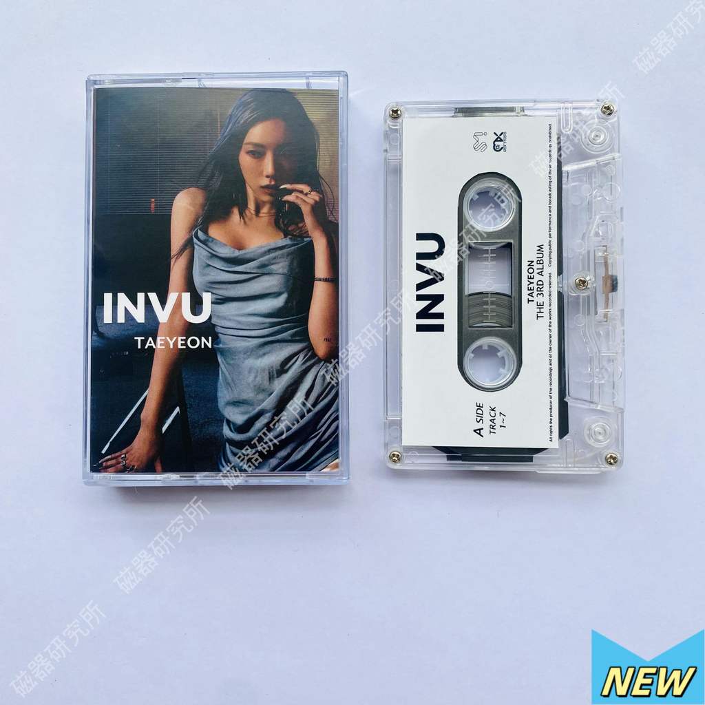 Taeyeon INVU 3rd Album Cassette Tape Brand New [Sealed] Original XLT