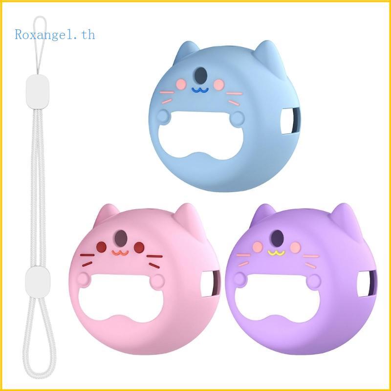 ROX ล้างทําความสะอาดได้ซิลิโคนสําหรับ Punirunes Virtual Pet Device Antislip Sleeve