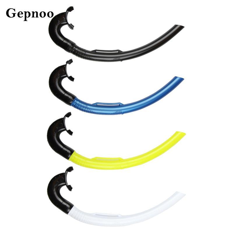 Gepnoo Diving Dry Snorkel Full Wet Breathing Tube ผู้ใหญ่ดําน้ําแห้ง Snorkel สําหรับผู้ใหญ่