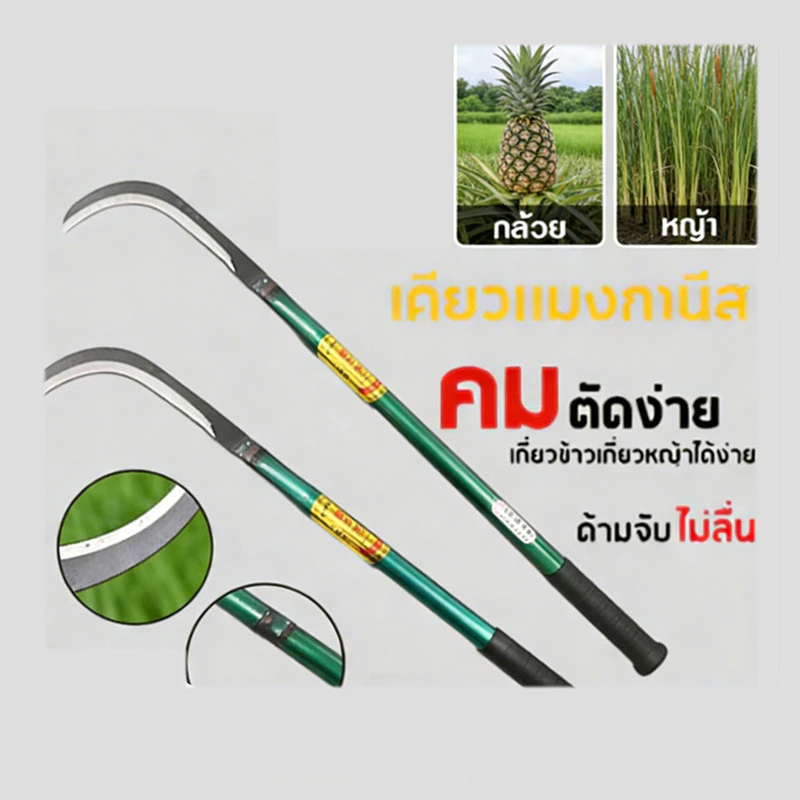 เคียวเกี่ยวผลไม้สูงแมงกานีส 85 ซม thumbnail 10