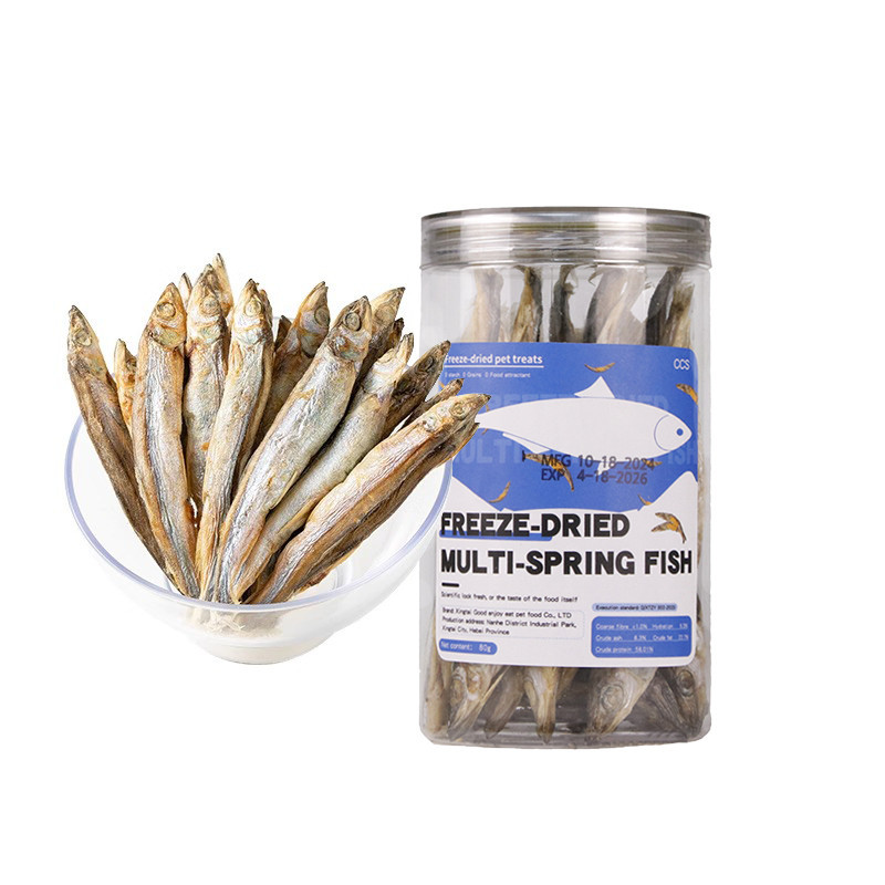 YGปลาไข่ฟรีซดราย ปลาไข่แท้ 100% เกรดA โปรตีนสูง ไม่ใช้วัตถุกันเสีย freeze dried pet treat ขนมแมว ขนมหมา สุขภาพดี ปลอดภัย - รูปที่ 7