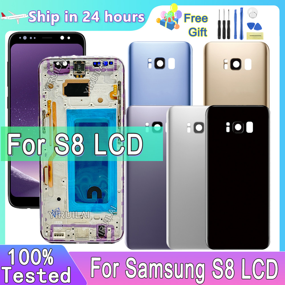 ใหม่ TFT สําหรับ Samsung S8 G950F G950 SM-G950FD จอแสดงผล Lcd Touch Screen Digitizer Assembly เปลี่ย