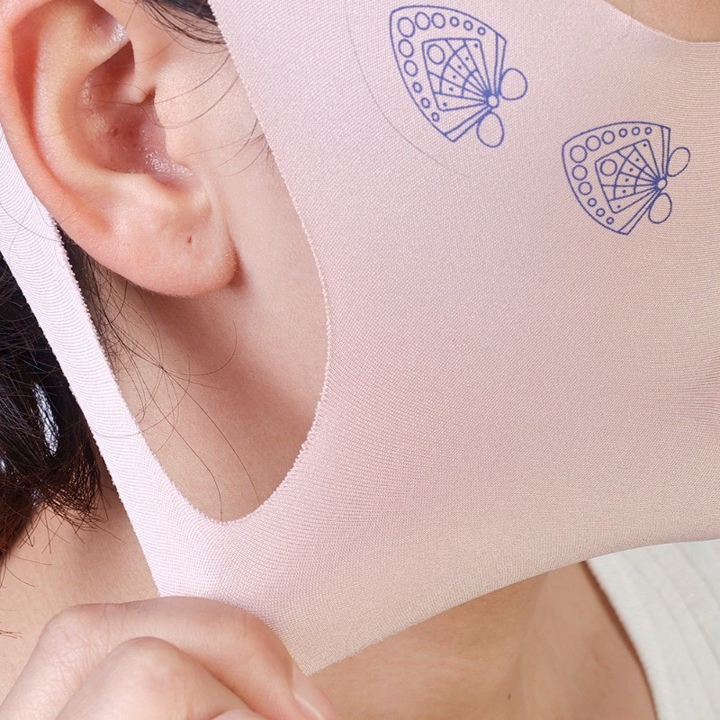 ผ้าพันหน้ายกกระชับรูปตัววีแบบใช้ซ้ำได้ / สายรัดกระชับใบหน้าแบบระบายอากาศได้ดี / อุปกรณ์ลดเหนียงใต้คาง - รูปที่ 4