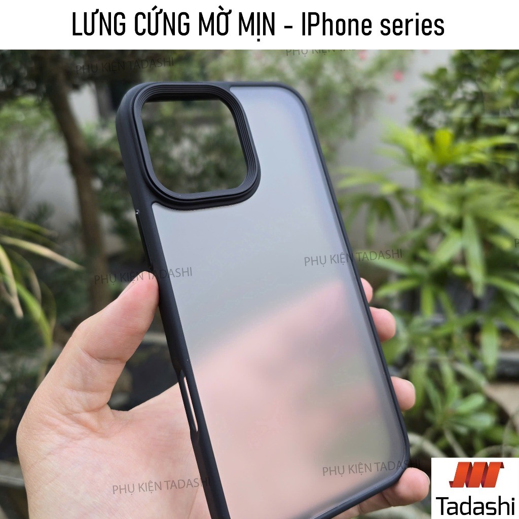 IPHONE 16 Pro Max/ 16 Pro/ 16 Plus Matte Case, IP 15 Pro Max/ 15 Pro/ 15 ลดลายนิ้วมือ, TPU ยืดหยุ่นข