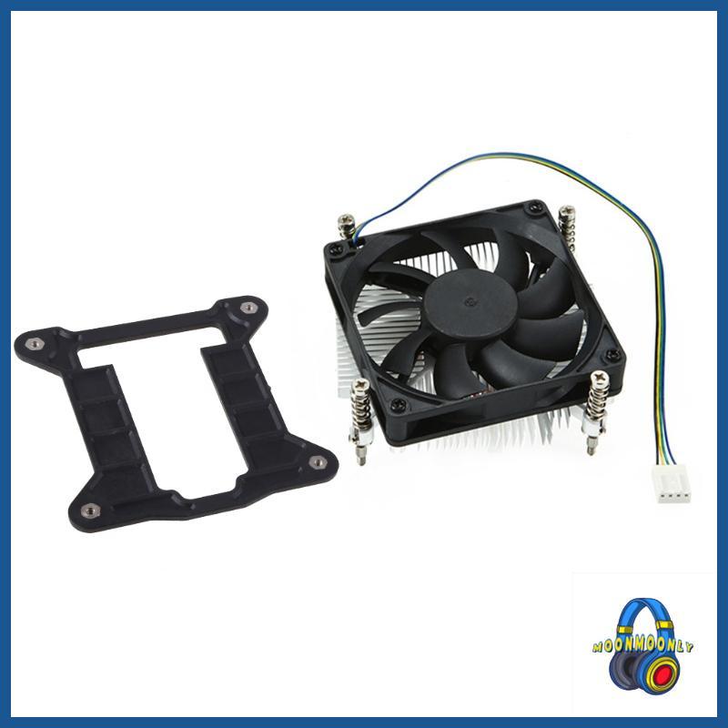 พัดลม ITX หม้อน้ําบาง MOON สําหรับ LGA 1155 1156 1150 1151 พัดลมระบายความร้อน CPU หม้อน้ํา