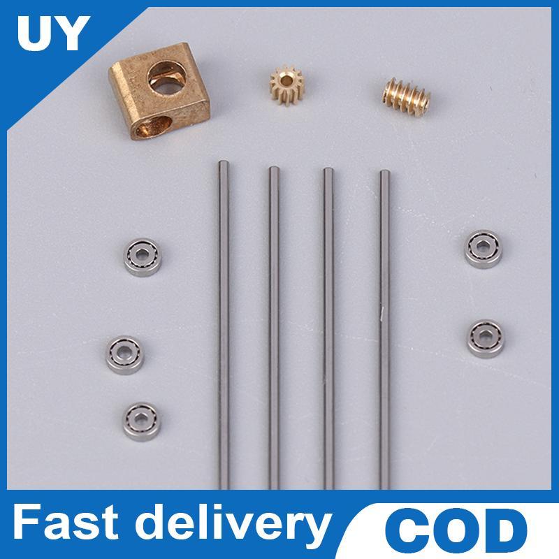 0.2M Turbine Worm Gear Micro 90° กล่องเกียร์ 12-Times Reduction กลไกเกียร์ DIY อะไหล่รถยนต์