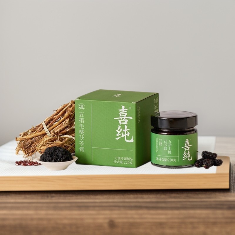 Xichun Five-Finger Mao Tao Fu Wet Cream Hawthorn Red Adzuki Beans ลบ Coix Seed ครีมทําความสะอาดชา Br