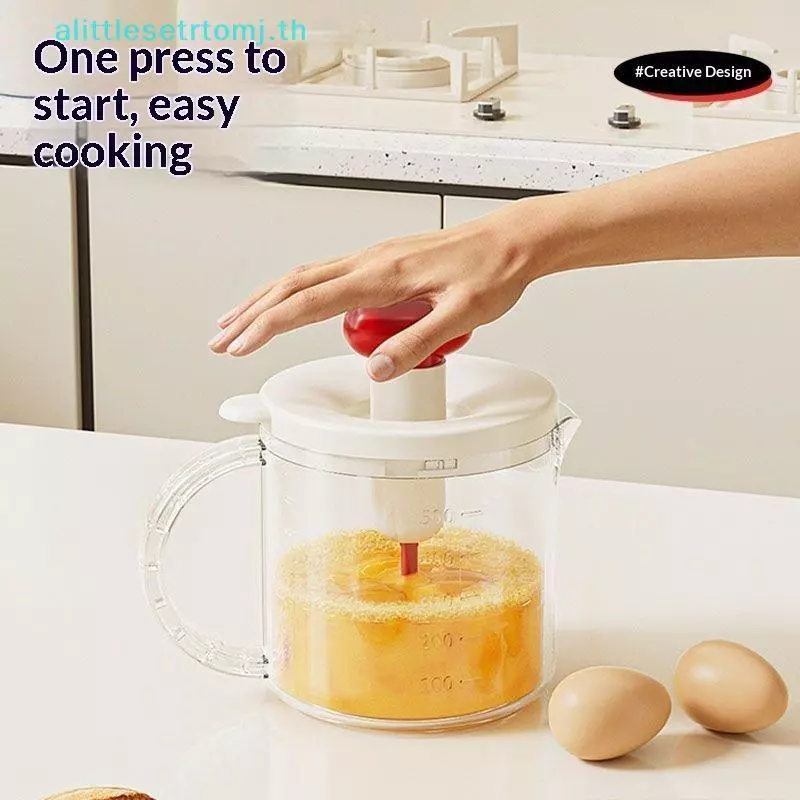 Anlittlese Egg Cup Manual Press Cream Whipper thumbnail 9