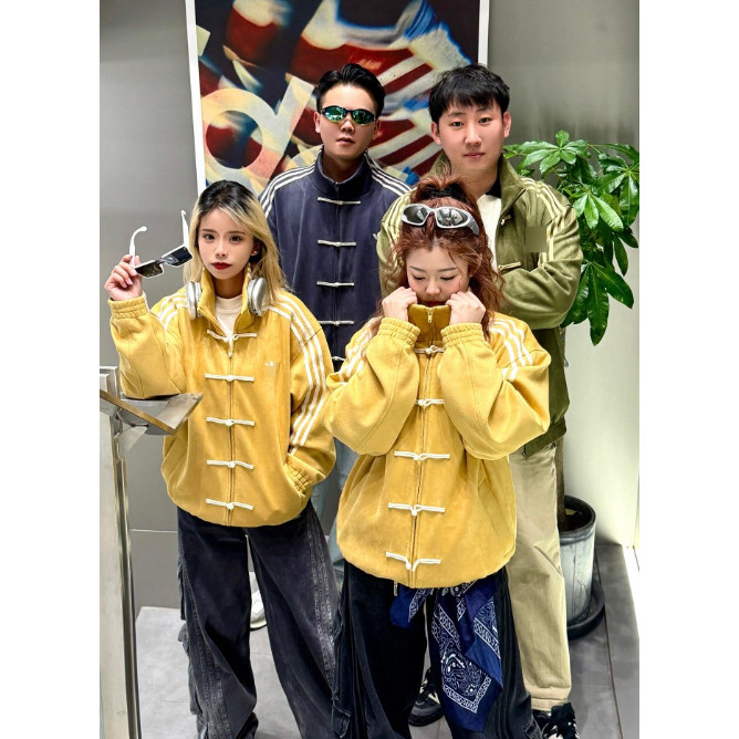เสื้อแจ็คเก็ตลำลองทรงหลวมสำหรับผู้ชายและผู้หญิง คุณภาพสูง