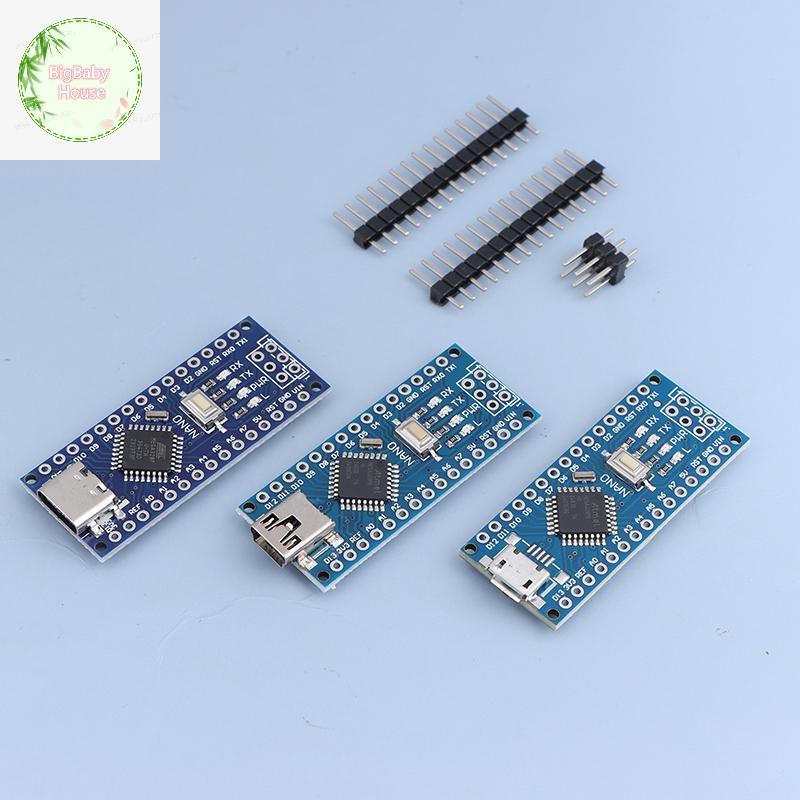 BigBabyHouse USB สําหรับ V3.0 ATmega328P CH340G Micro-controller สําหรับ Type-C / Micro USB 328P 3.0